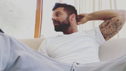 El divertido intento de Ricky Martin por arruinar una foto