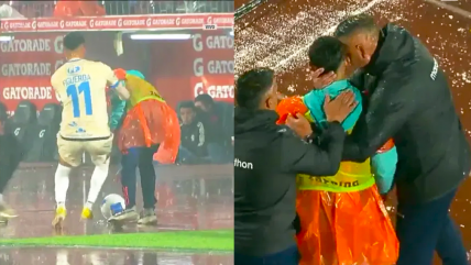   [VIDEO] Jaime García retó a su jugador por agredir a pasapelotas en la goleada de la U 