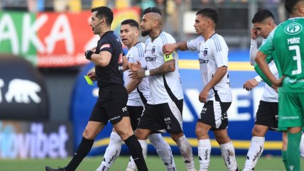   Arturo Vidal tras expulsión: Este árbitro no está para los partidos de Colo Colo 