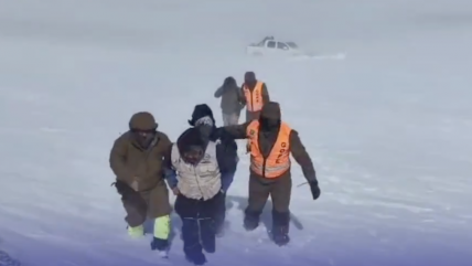   San Pedro de Atacama: Pasajeros atrapados por caída de nieve fueron rescatados con éxito 