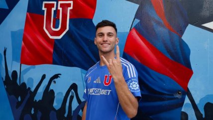   Universidad de Chile oficializó a Felipe Salomoni 