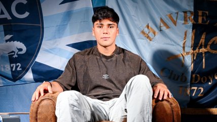   Damián Pizarro fue oficializado como jugador de Le Havre 